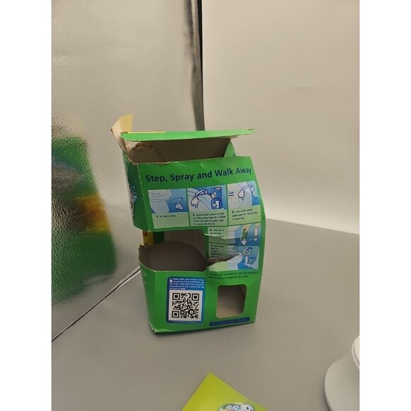 Scrubbing Bubbles One Step Toilet Bowl Cleaner Kit NEW Refill & Holder Box Damag - Picture 5 of 5